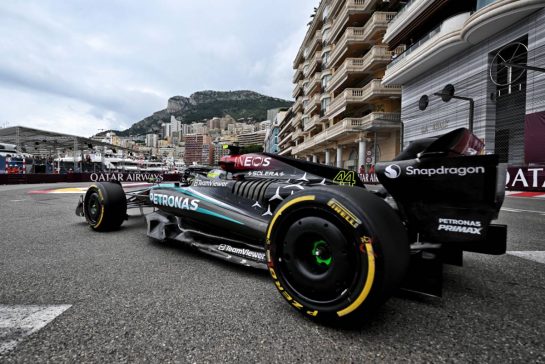 Lewis Hamilton (GBR) Mercedes AMG F1 W15.
24.05.2024. Formula 1 World Championship, Rd 8, Monaco Grand Prix, Monte Carlo, Monaco, Practice Day.
- www.xpbimages.com, EMail: requests@xpbimages.com © Copyright: Price / XPB Images
