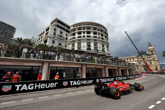 Carlos Sainz Jr (ESP) Ferrari SF-24.
24.05.2024. Formula 1 World Championship, Rd 8, Monaco Grand Prix, Monte Carlo, Monaco, Practice Day.
- www.xpbimages.com, EMail: requests@xpbimages.com © Copyright: Moy / XPB Images