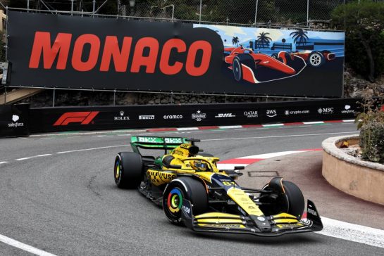 Oscar Piastri (AUS) McLaren MCL38.
24.05.2024. Formula 1 World Championship, Rd 8, Monaco Grand Prix, Monte Carlo, Monaco, Practice Day.
- www.xpbimages.com, EMail: requests@xpbimages.com © Copyright: Bearne / XPB Images