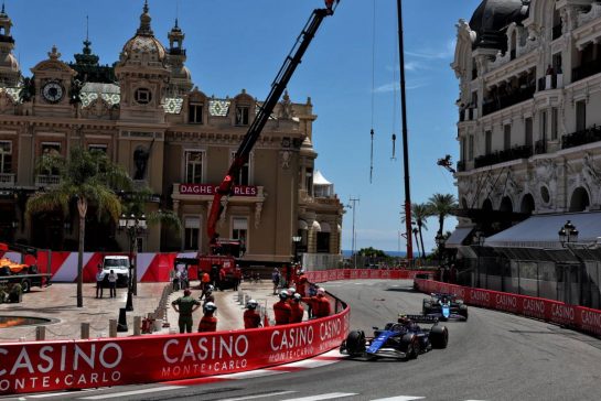 Logan Sargeant (USA) Williams Racing FW46.
25.05.2024. Formula 1 World Championship, Rd 8, Monaco Grand Prix, Monte Carlo, Monaco, Qualifying Day.
 - www.xpbimages.com, EMail: requests@xpbimages.com © Copyright: Coates / XPB Images