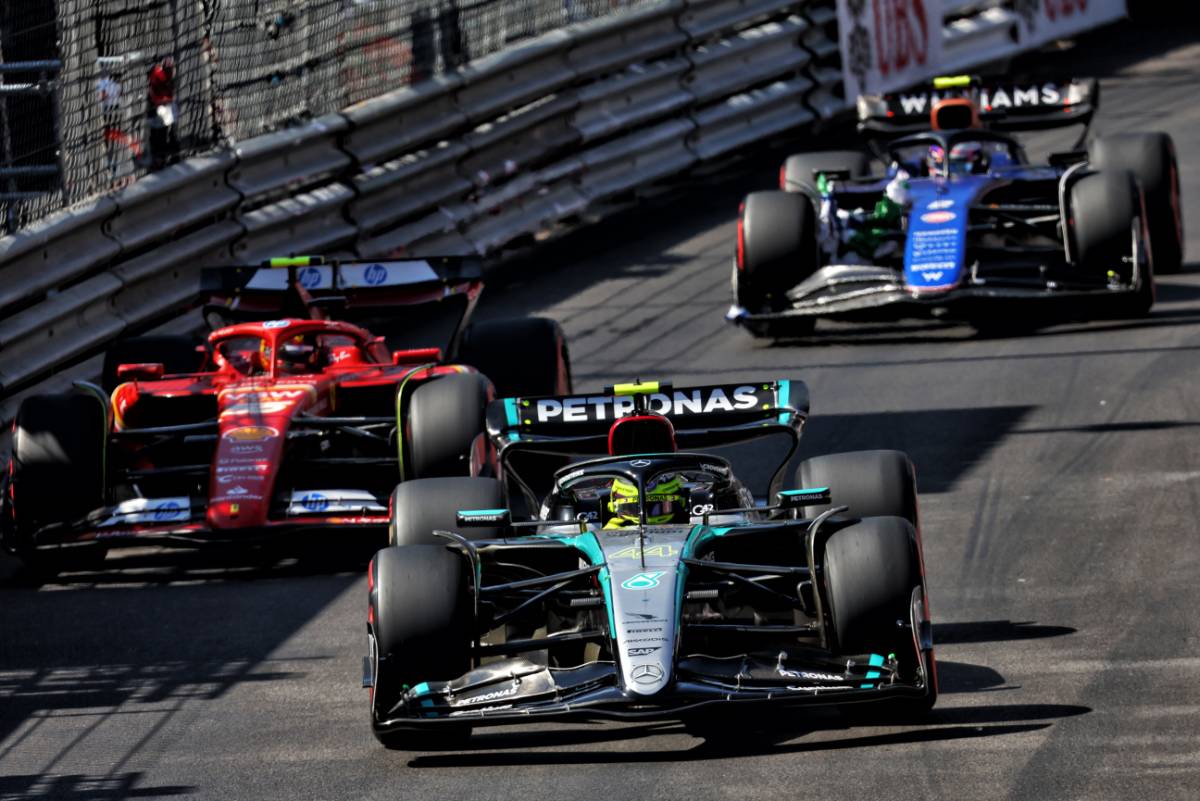 Lewis Hamilton (GBR) Mercedes AMG F1 W15. 25.05.2024. Formula 1 World Championship, Rd 8, Monaco Grand Prix, Monte Carlo, Monaco, Qualifying Day. - www.xpbimages.com, EMail: requests@xpbimages.com © Copyright: Batchelor / XPB Images