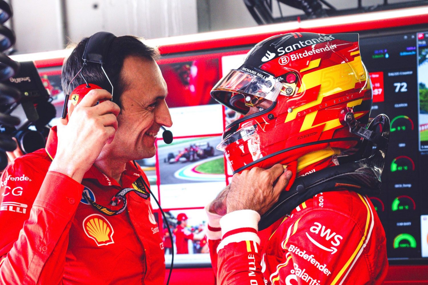 <div>Sainz: Ferrari's Imola upgrades 'meeting expectations', not the hype</div>