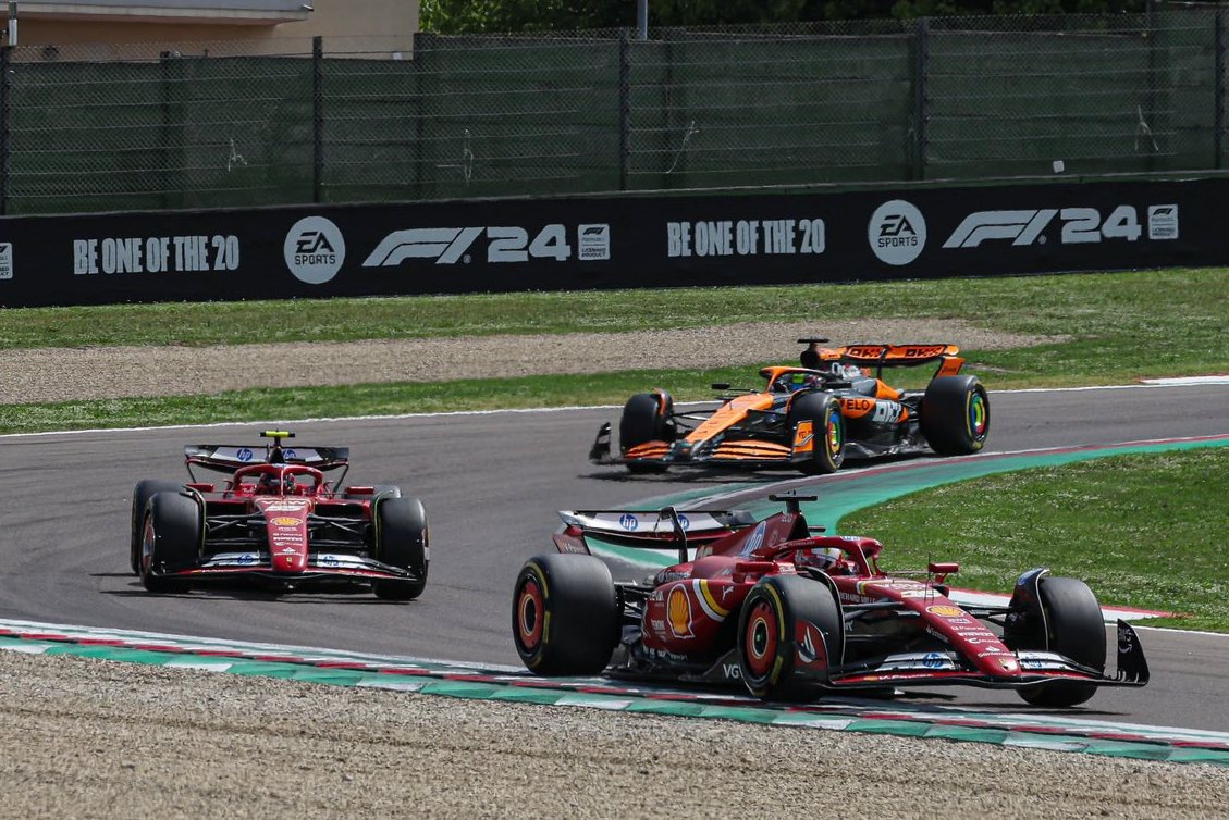 <div>Sainz 'not very happy' with Ferrari 'inconsistencies’ at Imola</div>