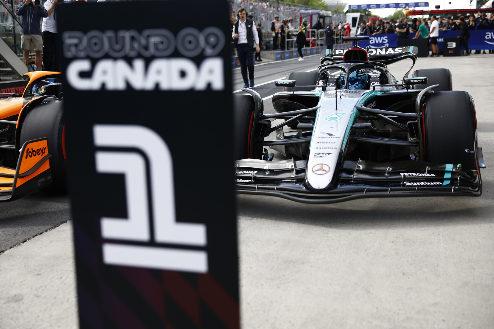 Mercedes sees ‘sterner test’ ahead of W15’s progress