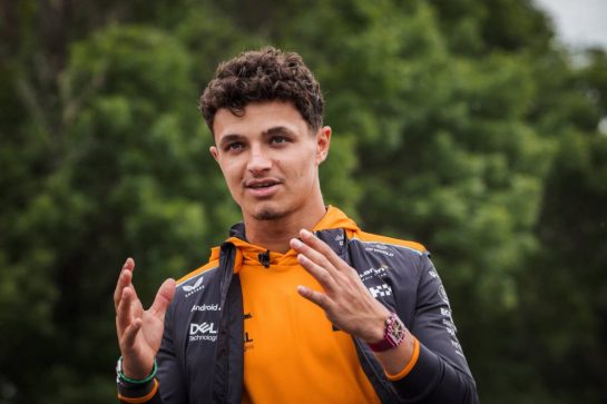 Lando Norris (GBR) McLaren walks the circuit.
06.06.2024. Formula 1 World Championship, Rd 9, Canadian Grand Prix, Montreal, Canada, Preparation Day.
- www.xpbimages.com, EMail: requests@xpbimages.com © Copyright: Bearne / XPB Images