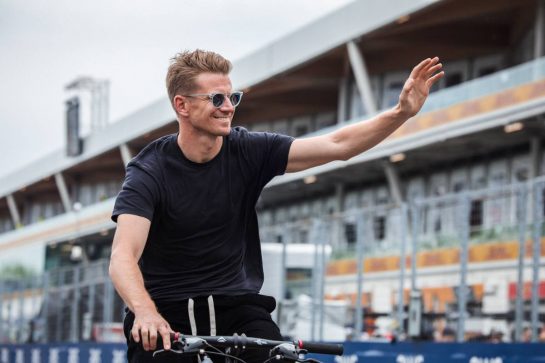 Nico Hulkenberg (GER) Haas F1 Team rides the circuit.
06.06.2024. Formula 1 World Championship, Rd 9, Canadian Grand Prix, Montreal, Canada, Preparation Day.
- www.xpbimages.com, EMail: requests@xpbimages.com © Copyright: Bearne / XPB Images