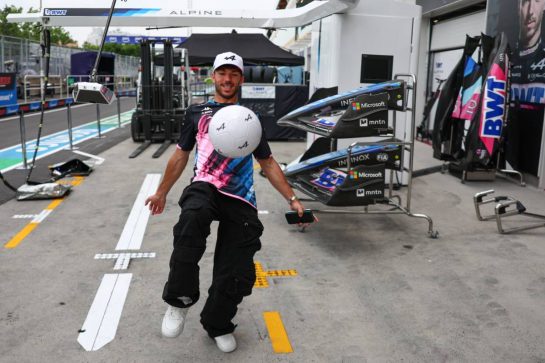 Pierre Gasly (FRA), Alpine F1 Team 
06.06.2024. Formula 1 World Championship, Rd 9, Canadian Grand Prix, Montreal, Canada, Preparation Day.
- www.xpbimages.com, EMail: requests@xpbimages.com © Copyright: Charniaux / XPB Images
