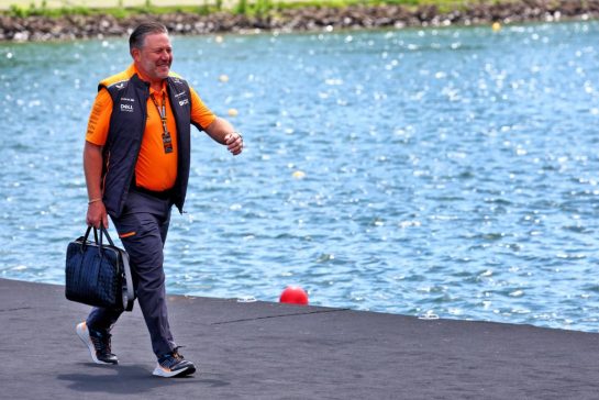 Zak Brown (USA) McLaren Executive Director.
07.06.2024. Formula 1 World Championship, Rd 9, Canadian Grand Prix, Montreal, Canada, Practice Day.
- www.xpbimages.com, EMail: requests@xpbimages.com © Copyright: Coates / XPB Images