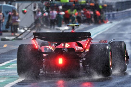 Carlos Sainz Jr (ESP) Ferrari SF-24 in the pits.
07.06.2024. Formula 1 World Championship, Rd 9, Canadian Grand Prix, Montreal, Canada, Practice Day.
- www.xpbimages.com, EMail: requests@xpbimages.com © Copyright: Coates / XPB Images