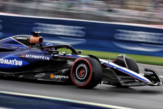 Alexander Albon (THA) Williams Racing FW46.
07.06.2024. Formula 1 World Championship, Rd 9, Canadian Grand Prix, Montreal, Canada, Practice Day.
- www.xpbimages.com, EMail: requests@xpbimages.com © Copyright: Bearne / XPB Images