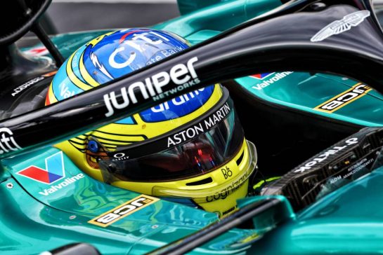 Fernando Alonso (ESP) Aston Martin F1 Team AMR24.
08.06.2024. Formula 1 World Championship, Rd 9, Canadian Grand Prix, Montreal, Canada, Qualifying Day.
- www.xpbimages.com, EMail: requests@xpbimages.com © Copyright: Batchelor / XPB Images