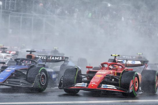 Carlos Sainz Jr (ESP) Ferrari SF-24 at the start of the race.
09.06.2024. Formula 1 World Championship, Rd 9, Canadian Grand Prix, Montreal, Canada, Race Day.
- www.xpbimages.com, EMail: requests@xpbimages.com © Copyright: Batchelor / XPB Images