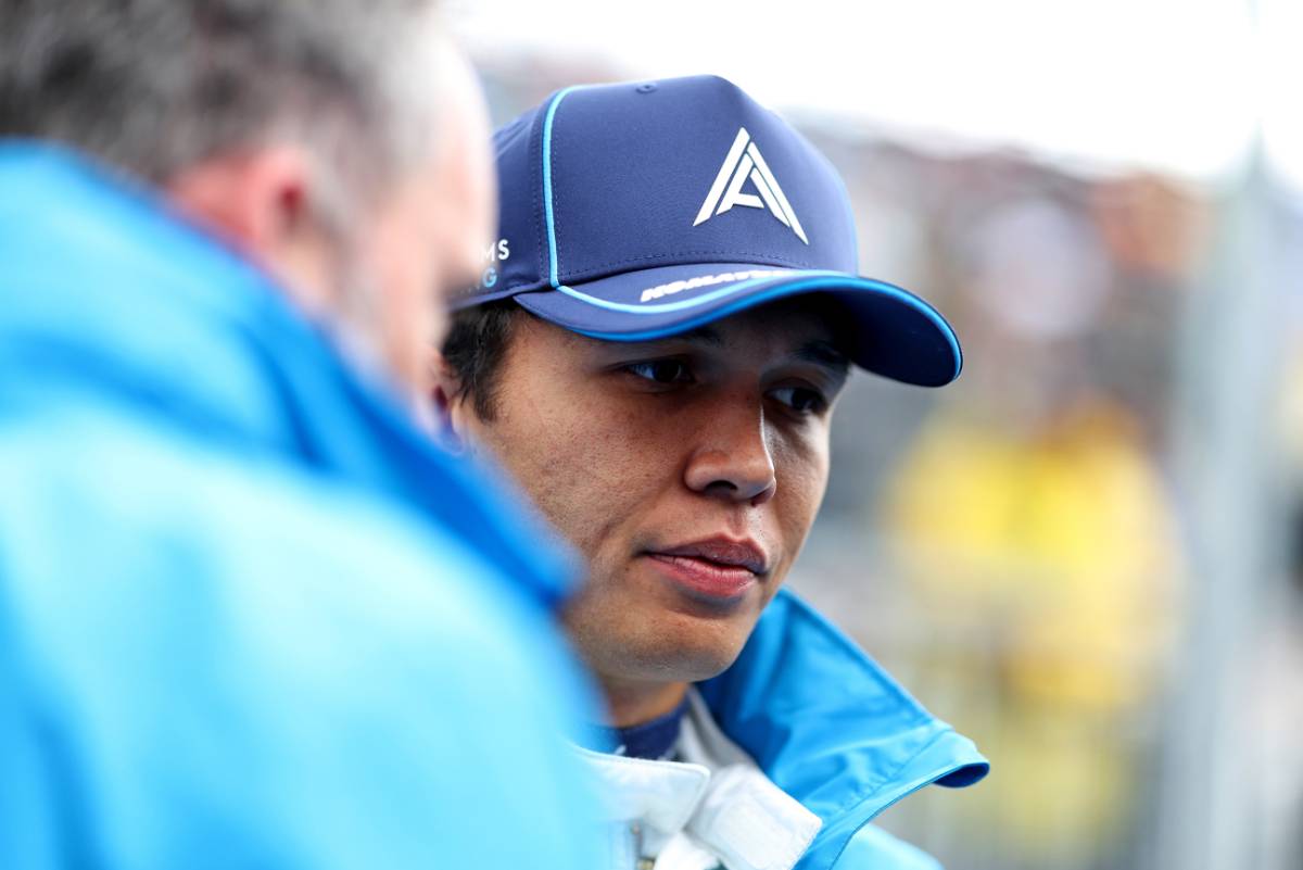 Albon forced to bottle up frustrations over heavy Williams