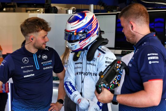 Logan Sargeant (USA) Williams Racing.
21.06.2024 Formula 1 World Championship, Rd 10, Spanish Grand Prix, Barcelona, Spain, Practice Day.
- www.xpbimages.com, EMail: requests@xpbimages.com © Copyright: Coates / XPB Images