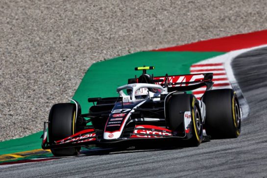 Nico Hulkenberg (GER) Haas VF-24.
21.06.2024 Formula 1 World Championship, Rd 10, Spanish Grand Prix, Barcelona, Spain, Practice Day.
- www.xpbimages.com, EMail: requests@xpbimages.com © Copyright: Coates / XPB Images