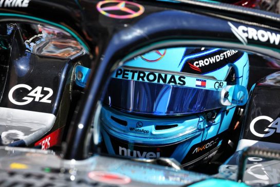 George Russell (GBR) Mercedes AMG F1 W15.
22.06.2024. Formula 1 World Championship, Rd 10, Spanish Grand Prix, Barcelona, Spain, Qualifying Day.
- www.xpbimages.com, EMail: requests@xpbimages.com © Copyright: Batchelor / XPB Images