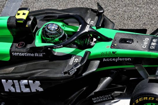 Zhou Guanyu (CHN) Sauber C44.
22.06.2024. Formula 1 World Championship, Rd 10, Spanish Grand Prix, Barcelona, Spain, Qualifying Day.
- www.xpbimages.com, EMail: requests@xpbimages.com © Copyright: Moy / XPB Images