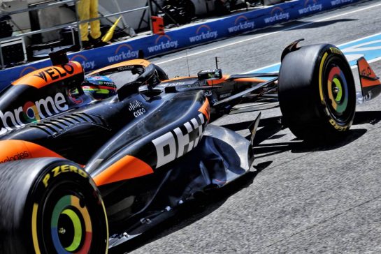 Oscar Piastri (AUS) McLaren MCL38.
22.06.2024. Formula 1 World Championship, Rd 10, Spanish Grand Prix, Barcelona, Spain, Qualifying Day.
- www.xpbimages.com, EMail: requests@xpbimages.com © Copyright: Batchelor / XPB Images