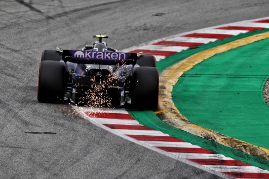 Logan Sargeant (USA) Williams Racing FW46.
22.06.2024. Formula 1 World Championship, Rd 10, Spanish Grand Prix, Barcelona, Spain, Qualifying Day.
- www.xpbimages.com, EMail: requests@xpbimages.com © Copyright: Coates / XPB Images