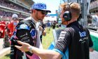 Esteban Ocon (FRA) Alpine F1 Team with Josh Peckett (GBR) Alpine F1 Team Race Engineer on the grid. 23.06.2024. Formula 1 World Championship, Rd 10, Spanish Grand Prix, Barcelona, Spain, Race Day. - www.xpbimages.com, EMail: requests@xpbimages.com © Copyright: Charniaux / XPB Images