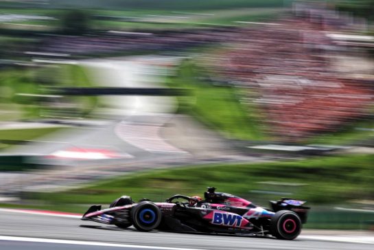 Esteban Ocon (FRA) Alpine F1 Team A524.
28.06.2024. Formula 1 World Championship, Rd 11, Austrian Grand Prix, Spielberg, Austria, Sprint Qualifying Day.
- www.xpbimages.com, EMail: requests@xpbimages.com © Copyright: Bearne / XPB Images