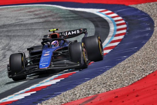 Logan Sargeant (USA) Williams Racing FW46.
28.06.2024. Formula 1 World Championship, Rd 11, Austrian Grand Prix, Spielberg, Austria, Sprint Qualifying Day.
- www.xpbimages.com, EMail: requests@xpbimages.com © Copyright: Charniaux / XPB Images