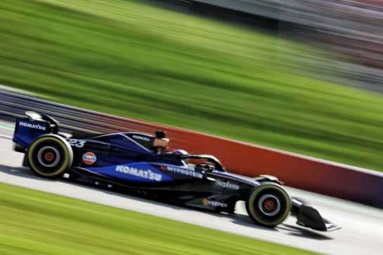 Alexander Albon (THA) Williams Racing FW46.
28.06.2024. Formula 1 World Championship, Rd 11, Austrian Grand Prix, Spielberg, Austria, Sprint Qualifying Day.
- www.xpbimages.com, EMail: requests@xpbimages.com © Copyright: Bearne / XPB Images