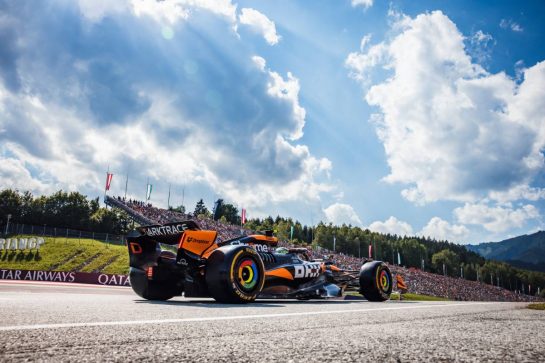 Lando Norris (GBR) McLaren MCL38.
28.06.2024. Formula 1 World Championship, Rd 11, Austrian Grand Prix, Spielberg, Austria, Sprint Qualifying Day.
- www.xpbimages.com, EMail: requests@xpbimages.com © Copyright: Bearne / XPB Images