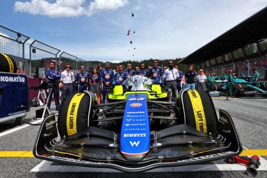 Williams Racing on the grid.
30.06.2024. Formula 1 World Championship, Rd 11, Austrian Grand Prix, Spielberg, Austria, Race Day.
- www.xpbimages.com, EMail: requests@xpbimages.com © Copyright: Batchelor / XPB Images