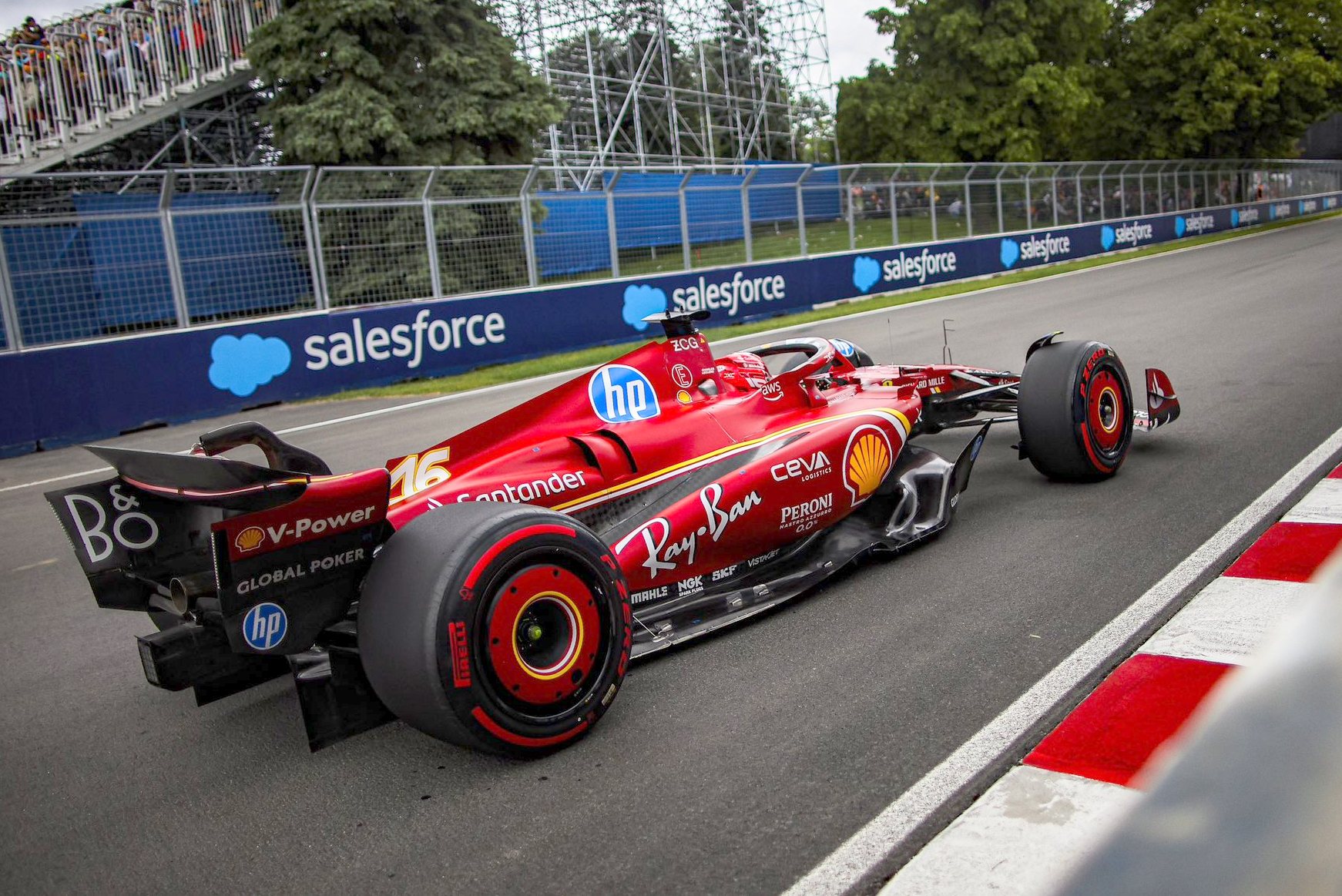 Leclerc baffled by ‘too slow’ Ferrari in Montreal qualifying