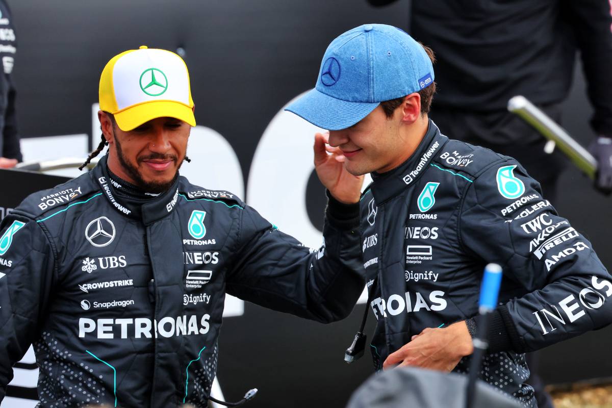 <div>Hamilton hadn't expected 'huge' front row for Mercedes</div>