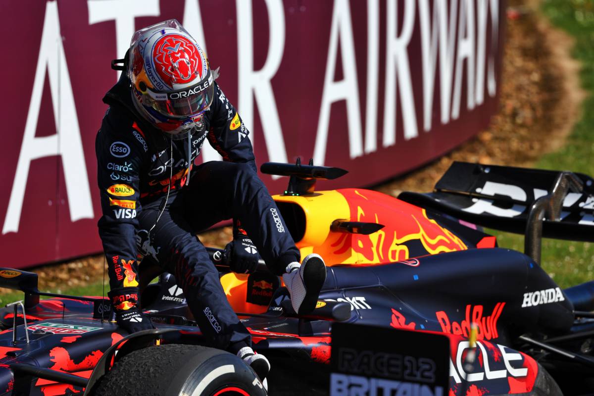 Second placed Max Verstappen (NLD) Red Bull Racing in parc ferme. 07.07.2024. Formula 1 World Championship, Rd 12, British Grand Prix, Silverstone, England, Race Day. - www.xpbimages.com, EMail: requests@xpbimages.com © Copyright: Coates / XPB Images