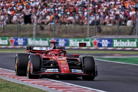 Charles Leclerc (MON) Ferrari SF-24.
21.07.2024. Formula 1 World Championship, Rd 13, Hungarian Grand Prix, Budapest, Hungary, Race Day.
- www.xpbimages.com, EMail: requests@xpbimages.com © Copyright: Bearne / XPB Images