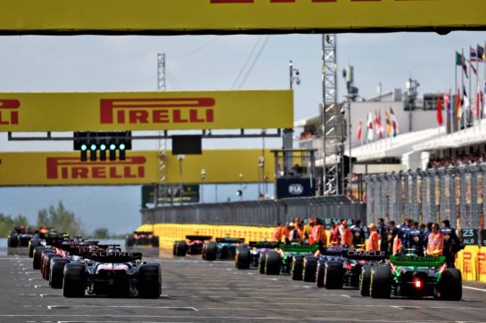 Esteban Ocon (FRA) Alpine F1 Team A524 on the grid.
21.07.2024. Formula 1 World Championship, Rd 13, Hungarian Grand Prix, Budapest, Hungary, Race Day.
- www.xpbimages.com, EMail: requests@xpbimages.com © Copyright: Coates / XPB Images