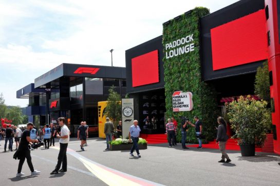 Paddock atmosphere.
25.07.2024. Formula 1 World Championship, Rd 14, Belgian Grand Prix, Spa Francorchamps, Belgium, Preparation Day.
- www.xpbimages.com, EMail: requests@xpbimages.com © Copyright: Rew / XPB Images
