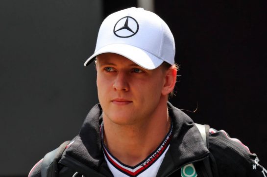Mick Schumacher (GER) Mercedes AMG F1 Reserve Driver.
25.07.2024. Formula 1 World Championship, Rd 14, Belgian Grand Prix, Spa Francorchamps, Belgium, Preparation Day.
- www.xpbimages.com, EMail: requests@xpbimages.com © Copyright: Rew / XPB Images