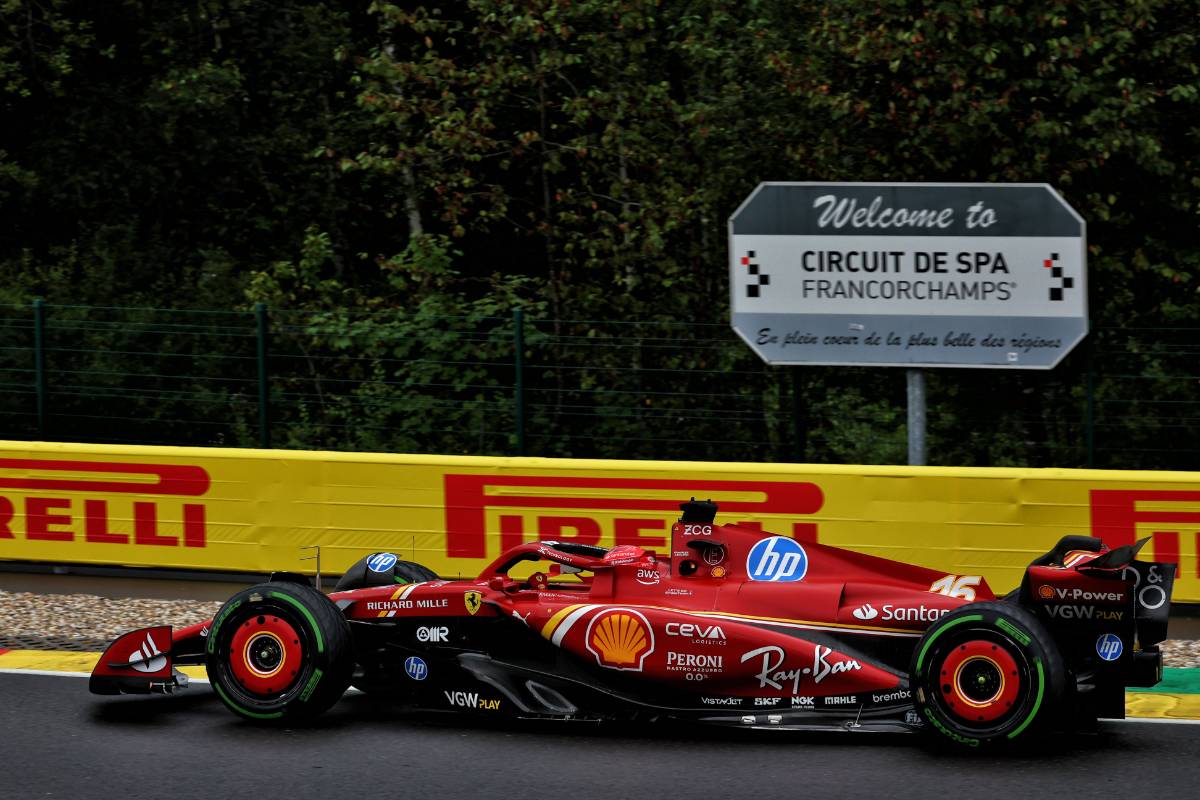 Charles Leclerc (MON) Ferrari SF-24.
27.07.2024. Formula 1 World Championship, Rd 14, Belgian Grand Prix, Spa Francorchamps, Belgium, Qualifying Day.
 - www.xpbimages.com, EMail: requests@xpbimages.com © Copyright: Coates / XPB Images