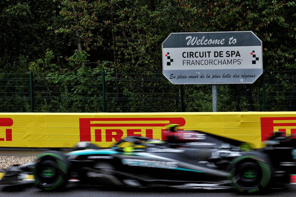 Lewis Hamilton (GBR) Mercedes AMG F1 W15.
27.07.2024. Formula 1 World Championship, Rd 14, Belgian Grand Prix, Spa Francorchamps, Belgium, Qualifying Day.
 - www.xpbimages.com, EMail: requests@xpbimages.com © Copyright: Coates / XPB Images