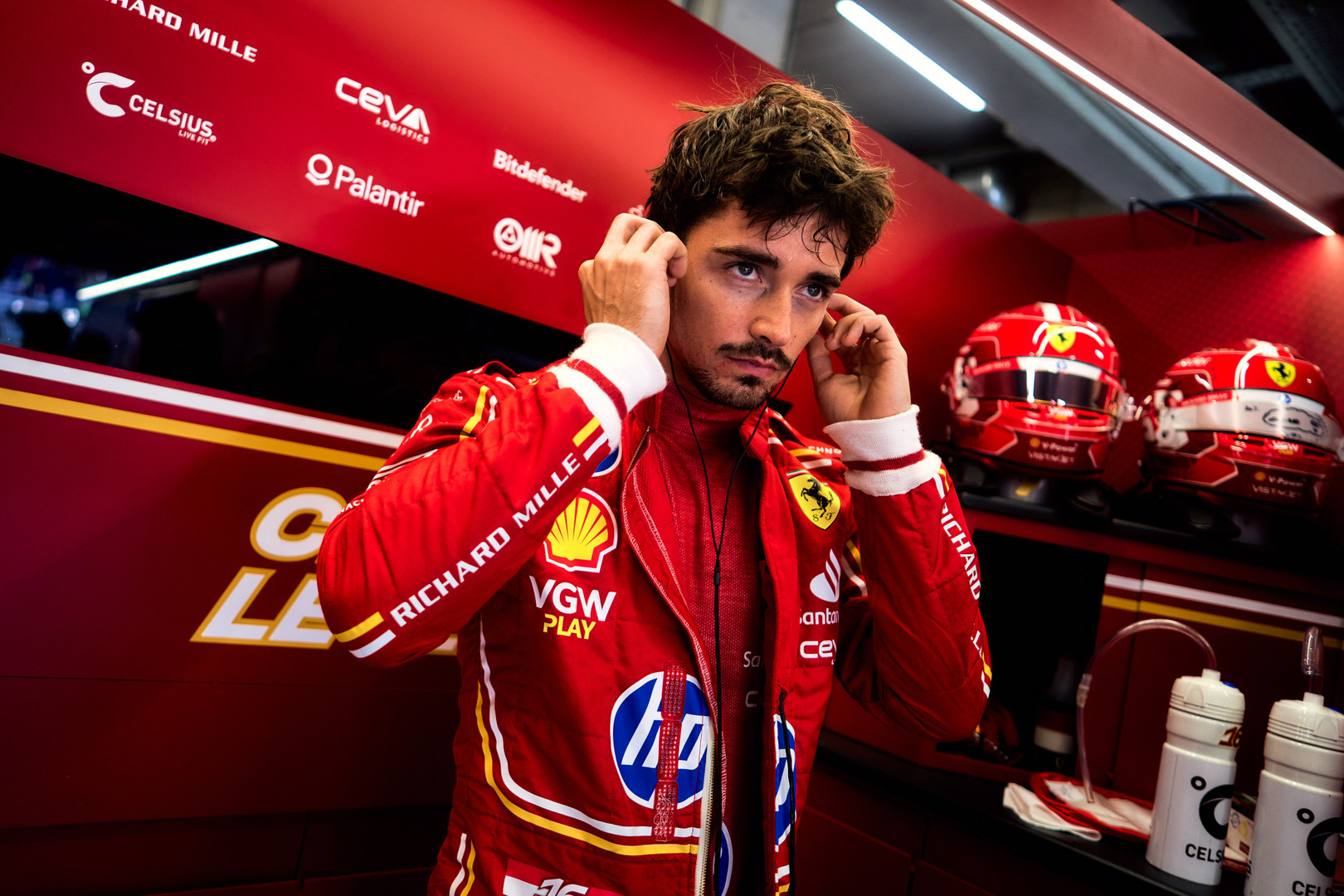 <div>Leclerc: No 'coincidences' in F1, Ferrari has a lot of work to do</div>