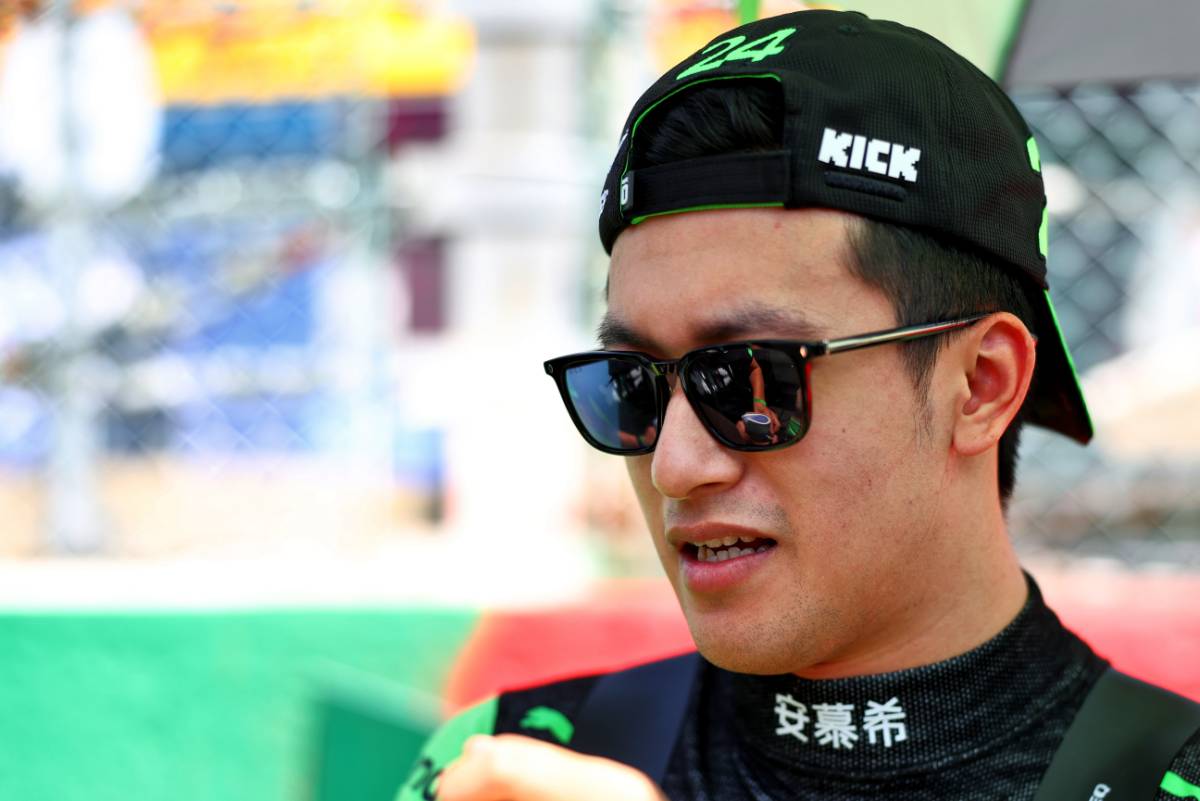 Zhou Guanyu (CHN) Sauber on the grid. 28.07.2024. Formula 1 World Championship, Rd 14, Belgian Grand Prix, Spa Francorchamps, Belgium, Race Day. - www.xpbimages.com, EMail: requests@xpbimages.com © Copyright: Charniaux / XPB Images