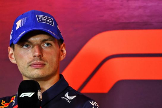 Max Verstappen (NLD) Red Bull Racing in the FIA Press Conference.
22.08.2024. Formula 1 World Championship, Rd 15, Dutch Grand Prix, Zandvoort, Netherlands, Preparation Day.
- www.xpbimages.com, EMail: requests@xpbimages.com © Copyright: Charniaux / XPB Images