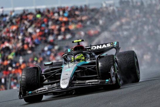 Lewis Hamilton (GBR) Mercedes AMG F1 W15.
23.08.2024. Formula 1 World Championship, Rd 15, Dutch Grand Prix, Zandvoort, Netherlands, Practice Day.
- www.xpbimages.com, EMail: requests@xpbimages.com © Copyright: Moy / XPB Images
