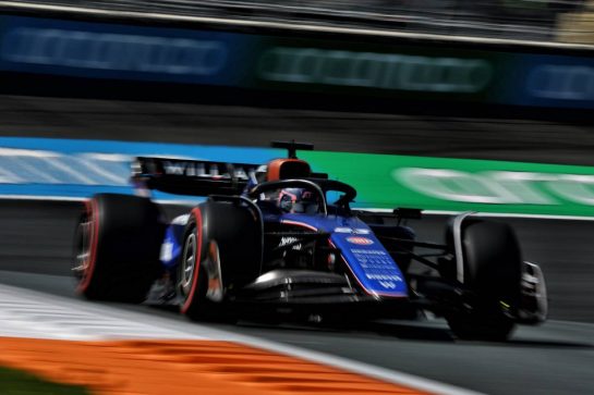 Alexander Albon (THA) Williams Racing FW46.
23.08.2024. Formula 1 World Championship, Rd 15, Dutch Grand Prix, Zandvoort, Netherlands, Practice Day.
- www.xpbimages.com, EMail: requests@xpbimages.com © Copyright: Coates / XPB Images