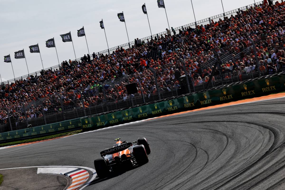 Lando Norris (GBR) McLaren MCL38.
23.08.2024. Formula 1 World Championship, Rd 15, Dutch Grand Prix, Zandvoort, Netherlands, Practice Day.
- www.xpbimages.com, EMail: requests@xpbimages.com © Copyright: Coates / XPB Images