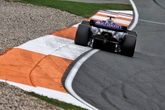 Alexander Albon (THA) Williams Racing FW46.
24.08.2024. Formula 1 World Championship, Rd 15, Dutch Grand Prix, Zandvoort, Netherlands, Qualifying Day.
- www.xpbimages.com, EMail: requests@xpbimages.com © Copyright: Moy / XPB Images