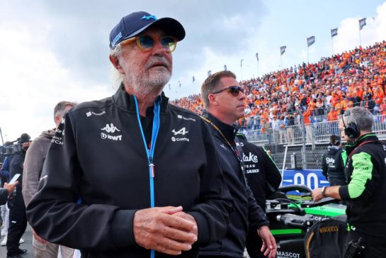 Flavio Briatore (ITA) Alpine F1 Team Executive Advisor on the grid.
25.08.2024. Formula 1 World Championship, Rd 15, Dutch Grand Prix, Zandvoort, Netherlands, Race Day.
- www.xpbimages.com, EMail: requests@xpbimages.com © Copyright: Batchelor / XPB Images