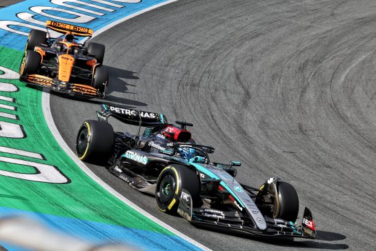 George Russell (GBR) Mercedes AMG F1 W15.
25.08.2024. Formula 1 World Championship, Rd 15, Dutch Grand Prix, Zandvoort, Netherlands, Race Day.
- www.xpbimages.com, EMail: requests@xpbimages.com © Copyright: Miltenburg / XPB Images