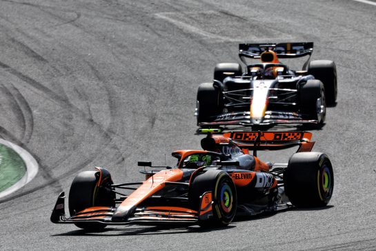 Lando Norris (GBR) McLaren MCL38.
25.08.2024. Formula 1 World Championship, Rd 15, Dutch Grand Prix, Zandvoort, Netherlands, Race Day.
- www.xpbimages.com, EMail: requests@xpbimages.com © Copyright: Batchelor / XPB Images