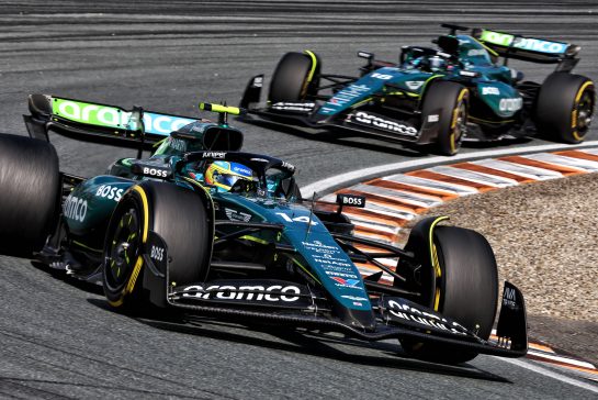 Fernando Alonso (ESP) Aston Martin F1 Team AMR24.
25.08.2024. Formula 1 World Championship, Rd 15, Dutch Grand Prix, Zandvoort, Netherlands, Race Day.
- www.xpbimages.com, EMail: requests@xpbimages.com © Copyright: Charniaux / XPB Images