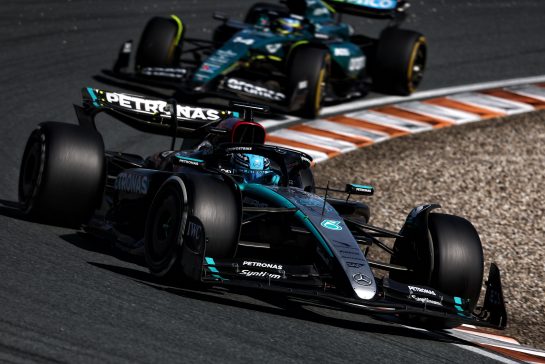 George Russell (GBR) Mercedes AMG F1 W15.
25.08.2024. Formula 1 World Championship, Rd 15, Dutch Grand Prix, Zandvoort, Netherlands, Race Day.
- www.xpbimages.com, EMail: requests@xpbimages.com © Copyright: Charniaux / XPB Images
